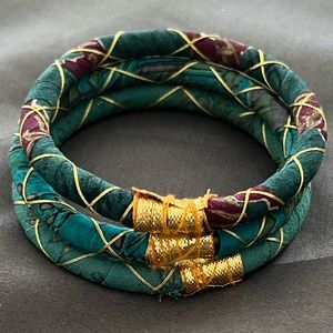 3 Vintage Sassy Jones Bangles